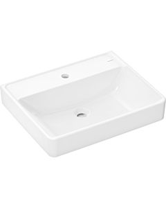 hansgrohe Xanuia Q wash basin 61150450 600x480mm, with tap hole, without overflow, SmartClean, white