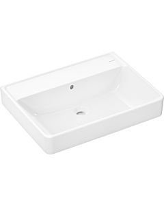hansgrohe Xanuia Q lavabo 60254450 650x480mm, sans trou pour robinetterie, avec trop-plein, sol, blanc