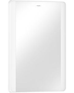 hansgrohe Xarita Lite Q Spiegel 54961700 with side LED lighting, matt white, W 500 x H 700 x D 30 mm, 14 W