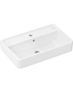 hansgrohe Xanuia Q washbasin 61124450 600x370mm, with tap hole/overflow, SmartClean, white
