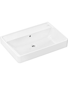 hansgrohe Xanuia Q lavabo 60249450 700x480mm, sans trou pour robinetterie, avec trop-plein, sol, blanc