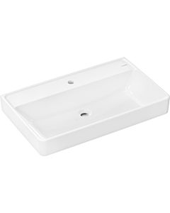 hansgrohe Xanuia Q lavabo 60227450 800x480mm, avec trou pour robinetterie, sans trop-plein, blanc