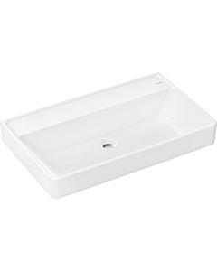hansgrohe Xanuia Q Waschtisch 60228450 800x480mm, ohne Hahnloch/Überlauf, weiß