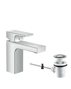 hansgrohe Vernis Shape 100 Waschtischarmatur 71561000 Wasserhahn, Einhebelmischer