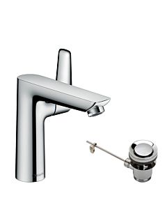hansgrohe Talis E 150 Waschtischarmatur 71754000 chrom, mit Ablaufgarnitur