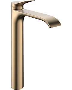 hansgrohe Vivenis basin mixer tap 75045140, projection 191mm, without waste fitting, brushed bronze