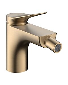 hansgrohe Vivenis Bidetarmatur 75200140 mit Zugstangen-Ablaufgarnitur, brushed bronze
