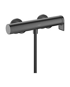 Mitigeur de douche Hansgrohe Vivenis 75620340, montage en surface, 1 sortie, chrome noir brossé