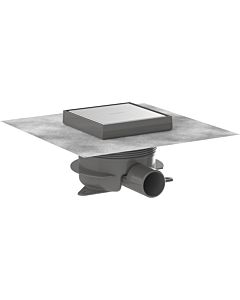 hansgrohe Complete set point drain RainDrain Spot Plus 56226800 150x150 mm, height adjustable, can be tiled on the back