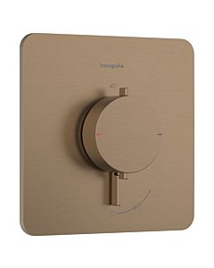 hansgrohe Ecostat Comfort Q Thermostat 33712140 Unterputz, für 1 Verbraucher, 25,9 l/min, brushed bronze