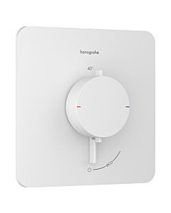 hansgrohe Ecostat Comfort Q Thermostat 33712700 Unterputz, für 1 Verbraucher, 25,9 l/min, weiß matt