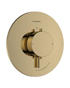 Thermostat S hansgrohe Ecostat Comfort 33714990 encastré, pour 1 Verbraucher , 25,4 l/min, aspect or poli