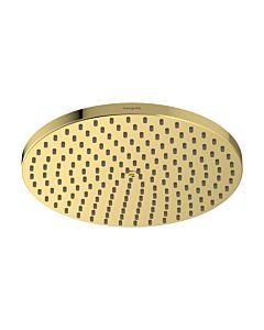 Pommeau de douche hansgrohe Raindance 28821990 taille 240 mm, 1 jet, aspect or poli