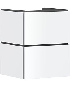 hansgrohe Xilesa E vanity unit 54291700 480x470mm, 2 drawers PushOpen, matt white
