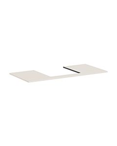 hansgrohe Xilesa E Konsole 54271780 Ausschnitt mittig, 1180 x 550 mm, sandbeige matt