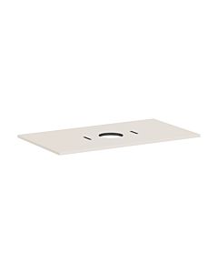 Console Xilesa E 54276780 hansgrohe centrale, sans trou pour robinetterie, 980 x 550 mm, beige sable mat