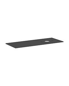 hansgrohe Xilesa E console 54279760 1375x550mm, without tap hole, cutout right, slate grey matt