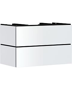 hansgrohe Xilesa E vanity unit 54302700 2 drawers with PushOpen, 980 x 550 mm, matt white