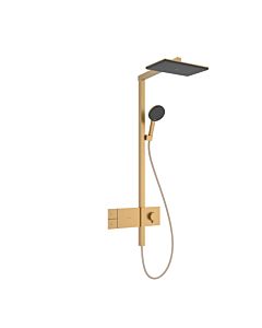 hansgrohe Raindance Alive Q shower system 24580140 2000 spray type with ShowerSelect Comfort , 12 l/min, brushed bronze