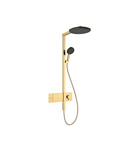 hansgrohe Raindance Alive S Duschsystem 24582990 1 Strahlart mit ShowerSelect Comfort, polished gold optic