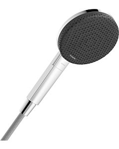 hansgrohe Raindance Alive Select S 24512000 wassersparend+, 125 mm Duschkopf, 3 Strahlarten, chrom