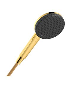 hansgrohe Raindance Alive Select S 24500990 125 mm shower head, 3 spray modes, polished gold optic