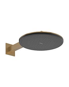 hansgrohe Raindance Alive S shower head 24540140 2 spray modes with shower arm, brushed bronze
