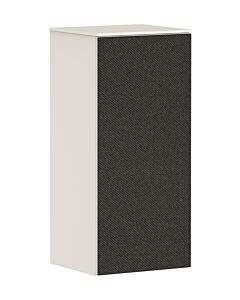hansgrohe Xevolos E semi-tall cabinet 54216660 400x360x890mm, right-hand, sand beige matt, dark grey textile