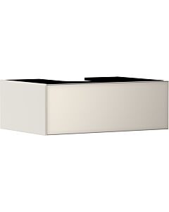 Meuble vasque Hansgrohe Xevolos E 54311790 780 x 550 x 275 mm, 1 tiroir, beige sable mat, beige sable métallisé