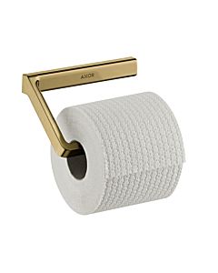 hansgrohe Axor Papierrollenhalter 42846250 ohne Deckel, Wandmontage, brushed gold optic