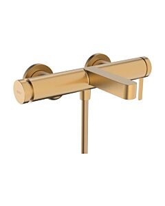 Mitigeur de baignoire Hansgrohe Finoris 76420140, montage en surface, saillie 194 mm, bronze brossé