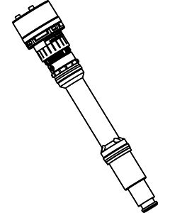 hansgrohe Absperreinheit inkl.Umsteller 92220000 Axor Starck Organic BW-TH bdst.vc