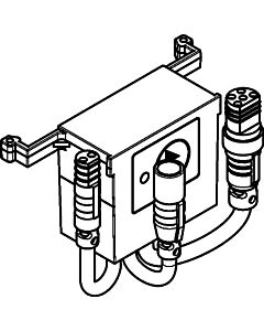 unité de commande hansgrohe lavabo Axor 95947000 electronique dissimulee
