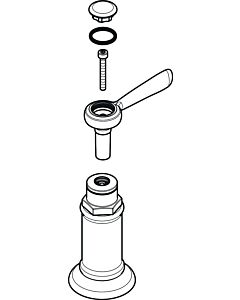 hansgrohe poignée à levier Axor Montreux chaud / froid 16691000 chromé