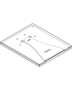 hansgrohe outlet Axor Massaud 3-hole 98700000 basin mixer wall chrome