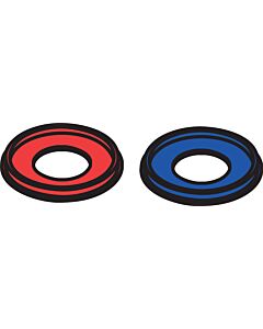 hansgrohe sliding ring Axor Uno 3-hole warm / cold 96422000