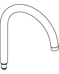 hansgrohe Auslauf Axor Uno 2 Spültischmischer 97886800 steel