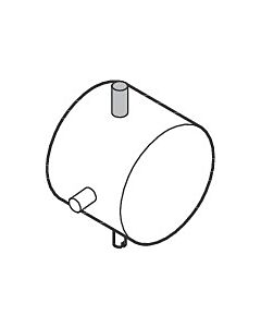 hansgrohe Griff Axor Starck für Thermostat 10391000 chrom
