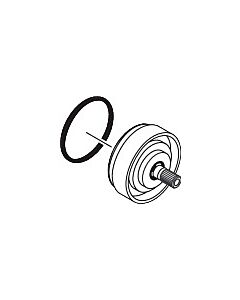 hansgrohe grip Axor Uno 3-hole 97265000 wall-mounted basin mixer chrome