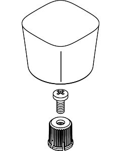 hansgrohe Griff Logis Standventil chrom 92237000