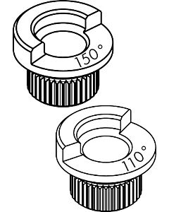 hansgrohe stop hansgrohe set 98486000 (110/150 degrees)
