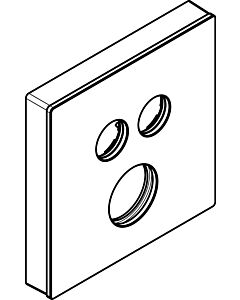 hansgrohe Rosette 155/155mm Shower Select Glas 92623400 Thermostat UP 2 Verbraucher weiß/chrom