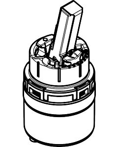 hansgrohe mixer cartridge 93183000 M25 S