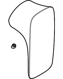 hansgrohe Griff PuraVida WUP/DUP Mischer 95273400 weiss/chrom