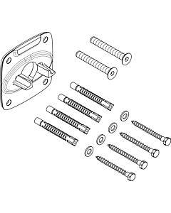 hansgrohe wall flange 95746000