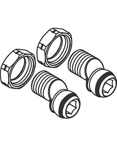 hansgrohe ball-S-connection set 96742000 Axor shower combination