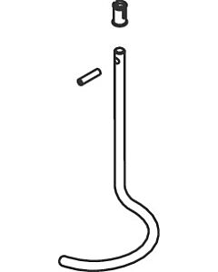 hansgrohe Schlauchhaken Allrounder chrom 98562000