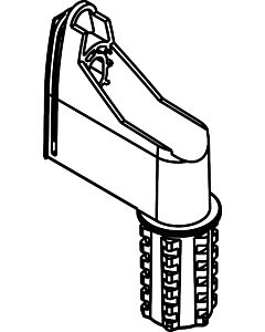 hansgrohe Wandstütze UnicaC 96275000