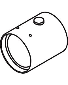 hansgrohe thermostat handle Axor Starck 96519000 Shower column for thermostat chrome