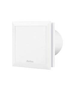 Helios MiniVent M1/100 F Minilüfter 06175 Badlüfter mit Feuchtigkeitssensor, Weiß, 90m/h